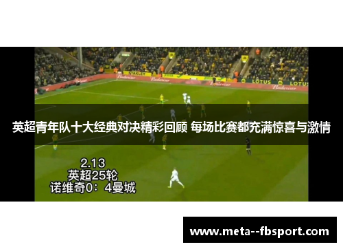 英超青年队十大经典对决精彩回顾 每场比赛都充满惊喜与激情