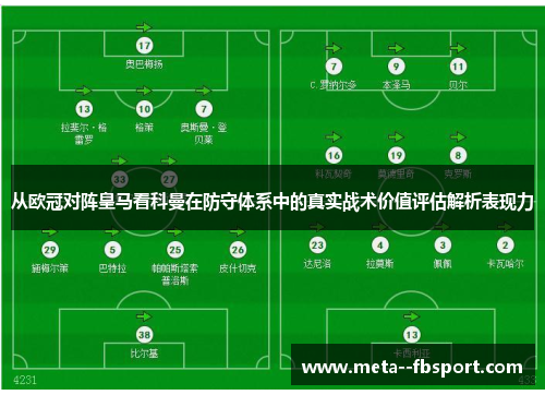 从欧冠对阵皇马看科曼在防守体系中的真实战术价值评估解析表现力